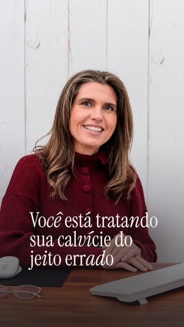 Existe algo pior do que não tratar a calvície, que é tratar do jeito errado e, por isso, nunca ver r