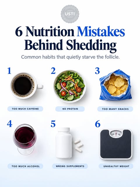 Your diet can look “healthy” and still leave your hair missing what it needs. 👀

Nutrition-related 