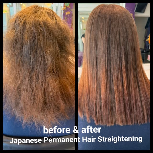 Japanese Permanent Hair Straightening @ https://www.rainbowconnectionsalon.co.uk
T 01743 235 344, 01