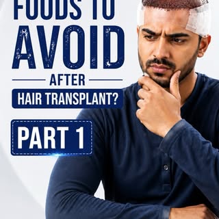 🧑‍⚕️ Which Foods to Avoid After Hair Transplant.

A successful hair transplant doesn’t end in the c