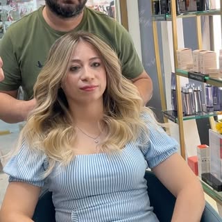 😇#ombre #blonde #ombrehairstyle #mersi̇n
