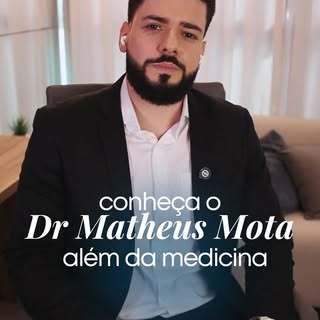 🙏 ANTES DE QUALQUER RESULTADO… VEM O PROPÓSITO. 
Sou o Dr. Matheus Henrique Mota. Médico, católico,