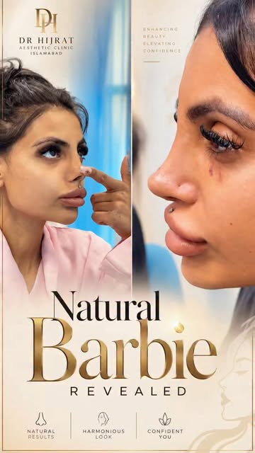 ✨ Natural Barbie, Revealed.

A refined rhinoplasty designed to enhance facial harmony while preservi