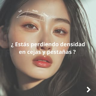 ℹ️ ¿ Sabías que el pelo de las cejas y pestañas al igual que el del cuero cabelludo tiene su propio 