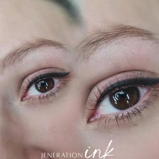 Wake up with eyeliner that never smudges ✨ eyeliner tattoo gives you definition, confidence, and a f