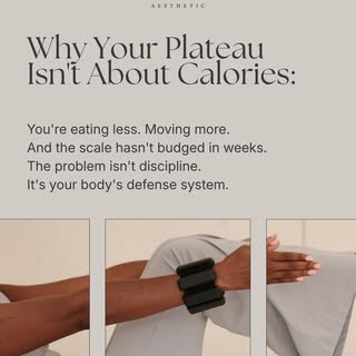 You cut your calories. You lost weight. It was working.⁠
⁠
And then… it stopped.⁠
⁠
You didn't sudde