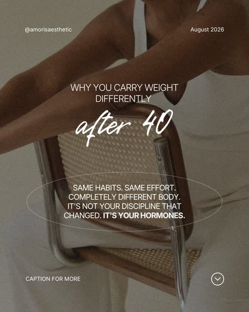 Your Routine Didn't Change. Your Body Did.⁠
⁠
You’re eating the way you always have.⁠
⁠
You’re still