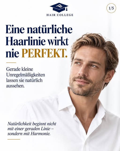 Eine natürliche Haarlinie entsteht nicht durch Perfektion, sondern durch die richtigen Details.

For