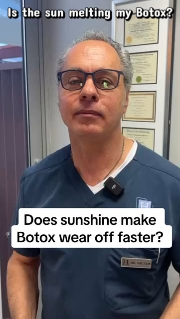 “Doctor, is the sun melting my Botox?”

If you’ve ever wondered whether spending a day at the beach 