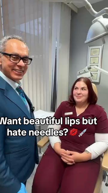 “I’m not worried about the filler. I’m worried the numbing is going to hurt.” If fear of needles or 