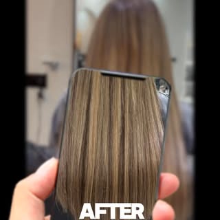 Thicker, fuller, longer… but still completely you 

Our client came in wanting to add volume and a l