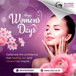 🌸 Happy Women’s Day! 🌸

Confidence begins with feeling good in your own skin.
Healthy skin and vib