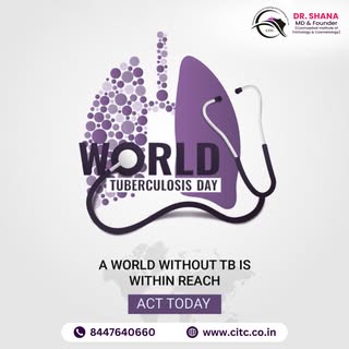 Breathe better, live stronger 💜🫁
Tuberculosis is preventable and curable — early detection can sav