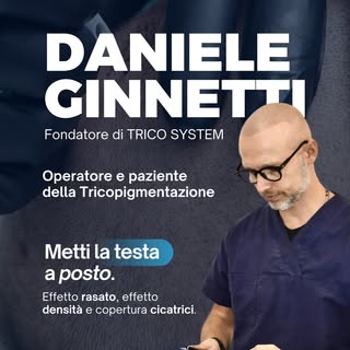 ✨ Metti la testa a posto con Tricosystem! ✨
Dietro ogni trattamento di tricopigmentazione c’è Daniel
