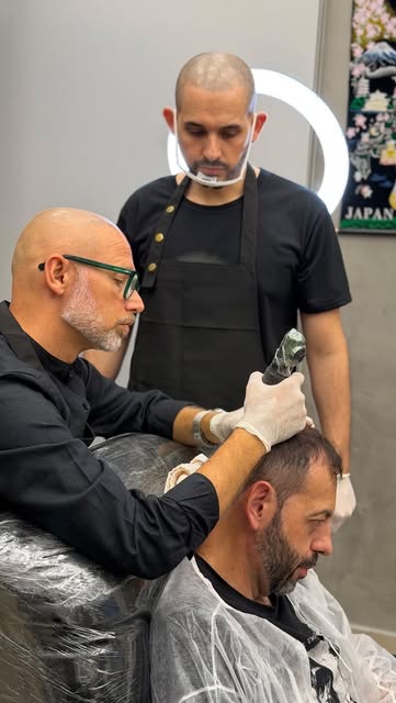 Un nuovo trattamento Filo a Filo, realizzato direttamente nello studio di @renatomicrocapilarfioafio