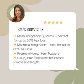 Struggling with hair loss or looking to enhance your look? We’ve got you covered 💫

We offer expert