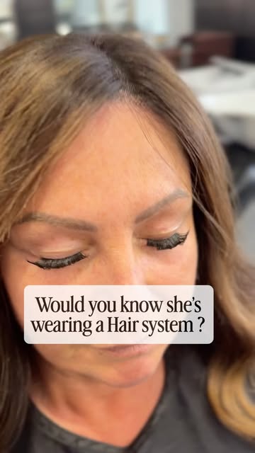 ✨ Can you tell she’s wearing a hair system? 👀

This finished mesh integration is all about seamless