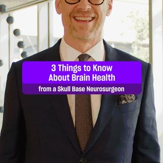 What does a neurosurgeon want you to know about protecting your brain health? We asked Dr. Paul Gard