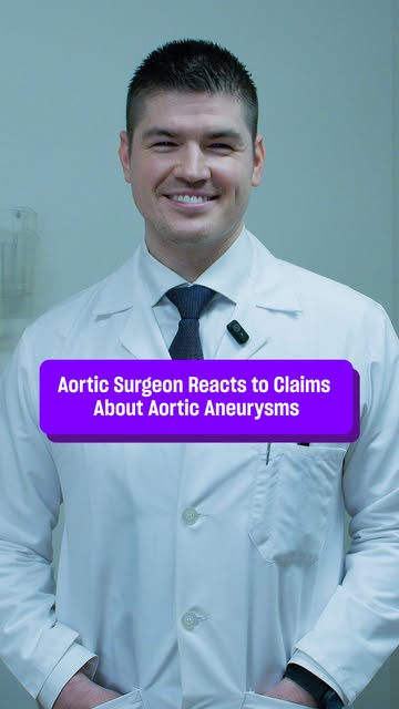 This Aortic Disease Awareness Month, we asked aortic surgeon Dr. Michael Salna to set the record str
