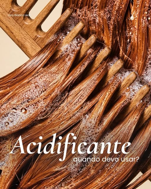 Você sabe quando realmente precisa usar acidificante no cabelo? 👀✨

O acidificante pode ser um gran
