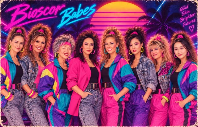 If we could turn back time… ⏪💗
We may have taken it a little too far. 😂

The Bioscor Babes - becau