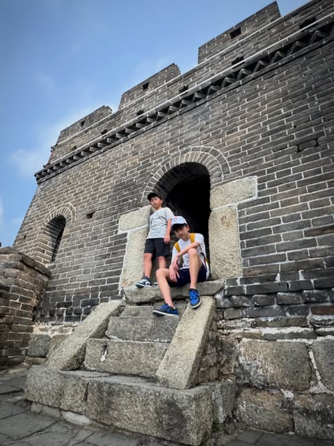 Mutianyu Great Wall vibes 😎🇨🇳