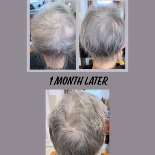 Can you believe this is just one month later?! 
Adding a picture here of the progression of natural 