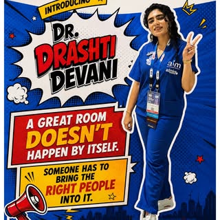 Some people wait for things to come together.
Dr. Drashti makes them happen.

A go-getter by nature.