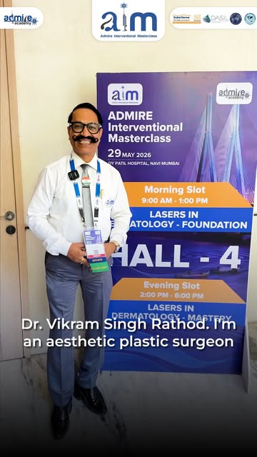 Meet Our Faculty 🩵
Dr. Vikram Singh Rathod, at AIM Mumbai 2026!
a wonderful blend of knowledge, con