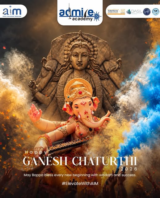 May Lord Ganesha bless us with wisdom to learn, courage to grow, and strength to embrace every new b