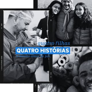 Ser pai é um daqueles papéis para os quais ninguém está completamente preparado.

Com Clara e Vitóri