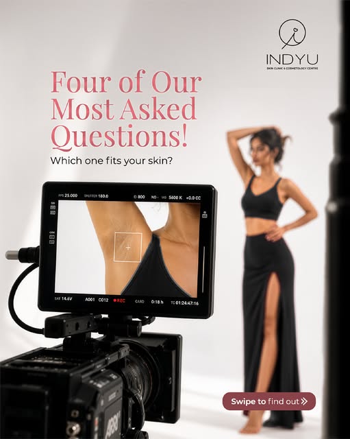 Four of our most asked questions answered. 🎬

What’s your biggest concern? Unwanted hair, acne scar