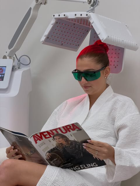 A little time to relax while giving your scalp some much needed attention. 

Experience scalp therap