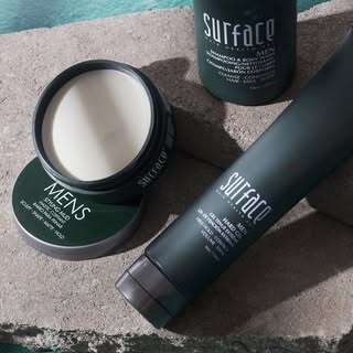 Did you know that Surface has a Men’s line?
 
Specially designed for me, this line utilizes coconut 