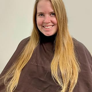 Donating hair to Children with Hair Loss is a great time to update your look. A beautiful copper is 