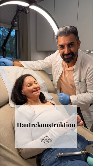Ein langer Weg und ein besonderer Behandlungsverlauf. Nach schweren Verbrennungen wurde die Patienti