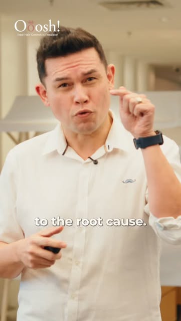 In a world where everything is on camera, it's hard not to notice your hairline.

At first you don’t