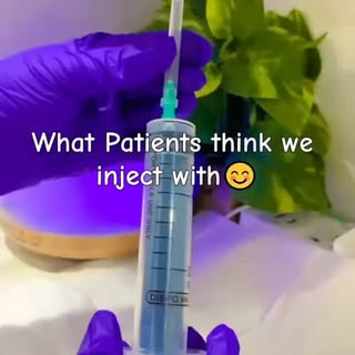 💉 What patients think we inject... vs. what we actually do! 😄✨

There's a common misconception tha