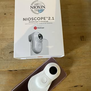Loving my new Nioscope. Thank you @wella  @mahon.vicki_wella  This is a great addition to my consult