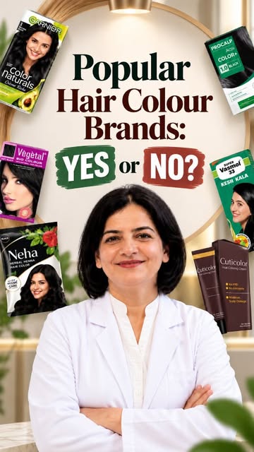 Popular hair colour brands — YES or NO? 👀🧴

Just because a hair colour is popular doesn’t necessar