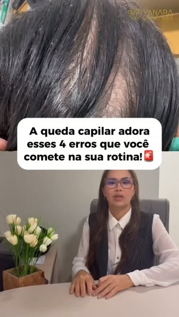 Você cuida do seu cabelo por fora, mas será que está cuidando do que pode estar causando a queda? 👀