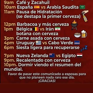 Congratulations/Felicidades. 
Día del@Padre. 🥂🍻
Agenda para hoy. Cheers.