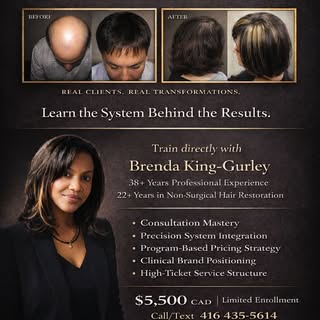 The industry doesn’t need more stylists.
It needs clinical specialists.

After 38 years in this indu