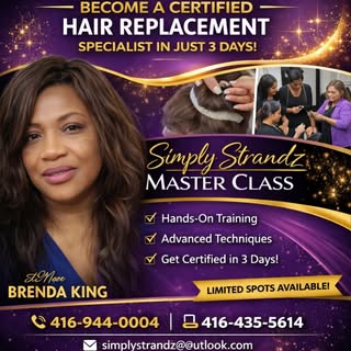 Ready to expand your income and skills?  Join the Simply Strandz Master Class, and become a certifie