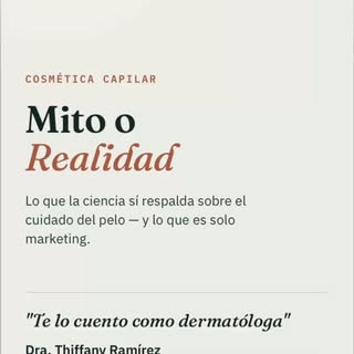👋 Hola aquí hablo sobre dudas que me preguntan en consulta. Hoy es el turno de la tricologia cosmét