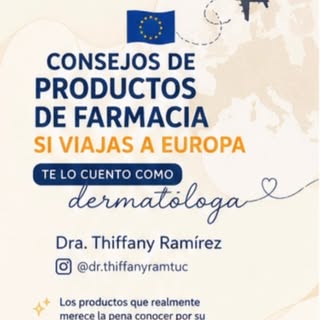 👋 Hola! Te doy unos consejos si te vas de ✈️ vacaciones a Europa y vas a sus estupendas farmacias (