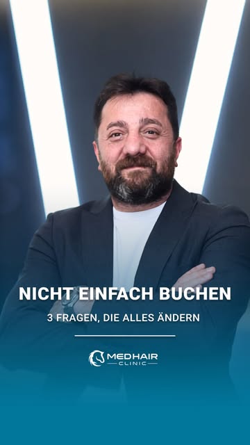 Sie denken über eine Haartransplantation nach?

Dann sollten Sie vor Ihrer Entscheidung drei wichtig