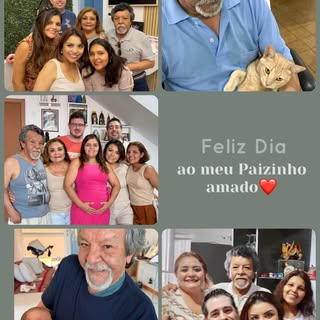Meu Pai sempre foi o centro da família e criou essa família linda  da qual tenho sorte em fazer part