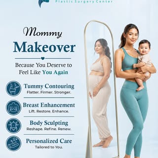 Motherhood changes your body — confidence brings you back to yourself.
Mommy Makeover at Dr. Sakhiya