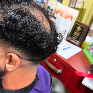 Men’s #hairreplacement  Another satisfied VETERAN!😊
*
I am Simone Durant and I am a CERTIFIED Hair 